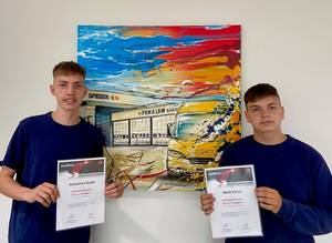 Unsere Lehrlinge sind auf der Überholspur!